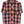 HARLEY DAVIDSON Black & Orange Plaid Short Sleeve Shirt (S)