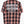 HARLEY DAVIDSON Black & Orange Plaid Short Sleeve Shirt (S)