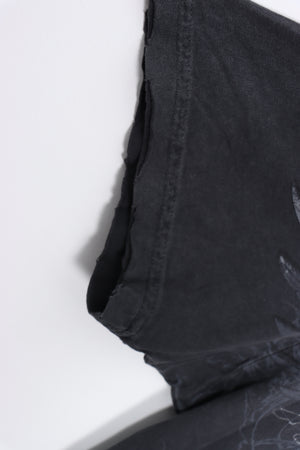 AFFLICTION Skull Feathers All Over Print (L-XL)