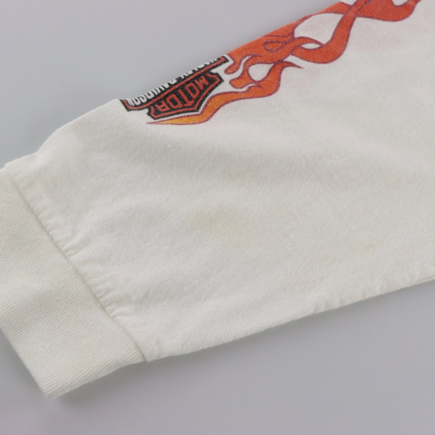 HARLEY DAVIDSON Richmond Virginia USA Made Flame Graphic Long Sleeve Tee (XXL)