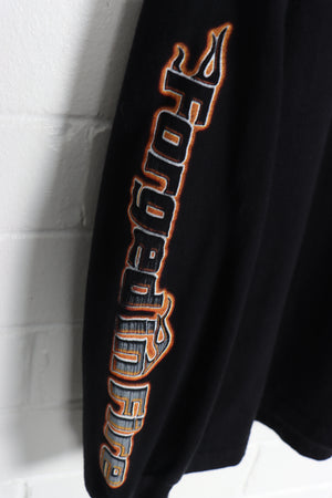 HARLEY DAVIDSON 'Forged in Fire, Ridden with Desire' Long Sleeve Tee (XL)