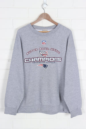 patriots champion sweatshirt