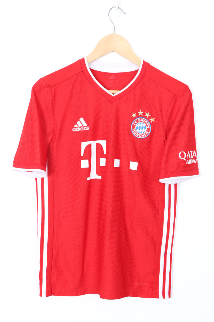 Bayern Munich 2020-2021 ADIDAS Home Soccer Jersey (S)