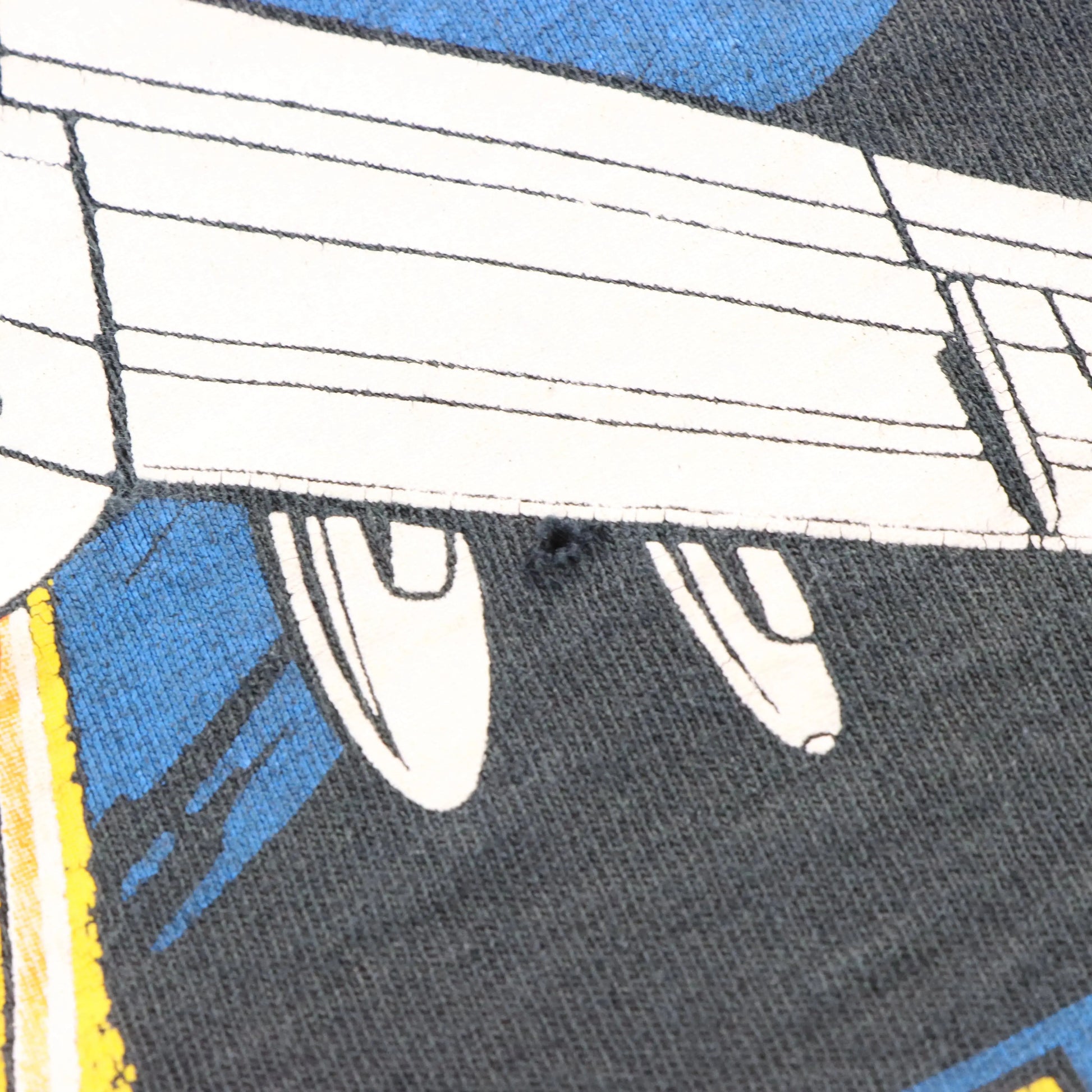 Vintage 1991 Black & Neon F/A-18 Hornet Fighter Jet Single Stitch Tee USA Made (L-XL) Vintage Sole Melbourne