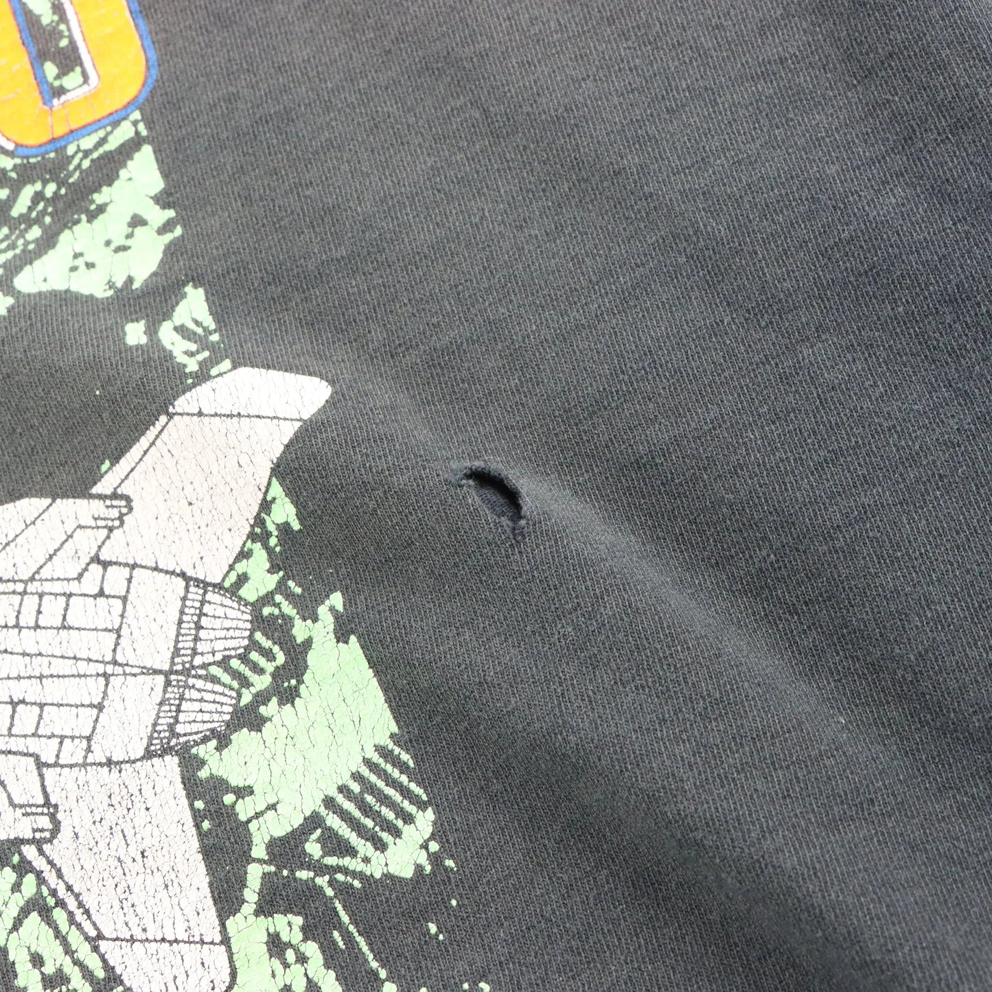 Vintage 1991 Black & Neon F/A-18 Hornet Fighter Jet Single Stitch Tee USA Made (L-XL) Vintage Sole Melbourne