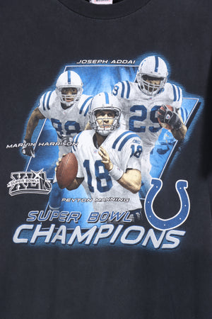 SUPER BOWL Peyton Manning Indianapolis Colts NFL Football Tee (S-M)