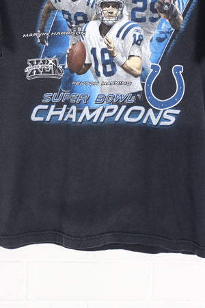 SUPER BOWL Peyton Manning Indianapolis Colts NFL Football Tee (S-M)