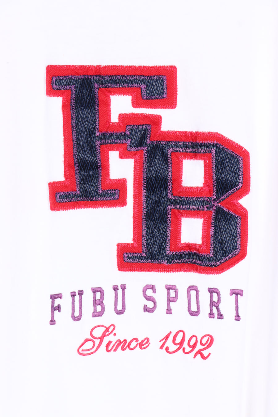 FUBU Sport Embroidered Red & Purple Tee (XXL-XXXL)