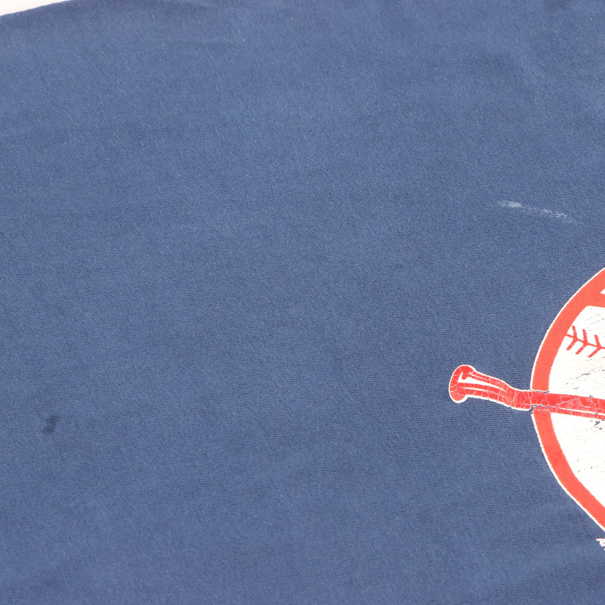 Vintage 1988 YANKEES NYC USA Made Single Stitch Navy Baseball T-Shirt (XL) Vintage Sole Melbourne