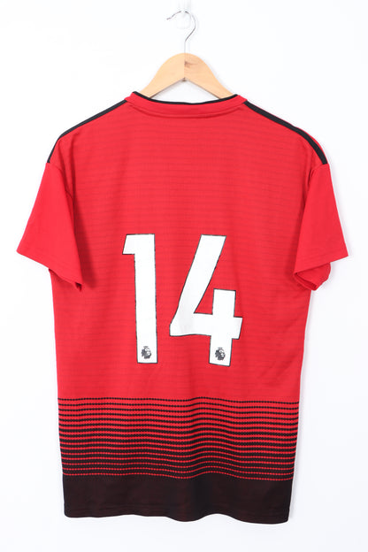 BOOTLEG Manchester United 2018-2019 #14 Home Soccer Jersey (M)