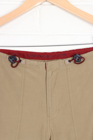 ABERCROMBIE & FITCH Khaki Flared Cargo Pants (Women's 6-8)