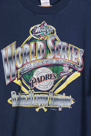 1998 Vintage MLB San Diego Padres USA Made Baseball Tee (L