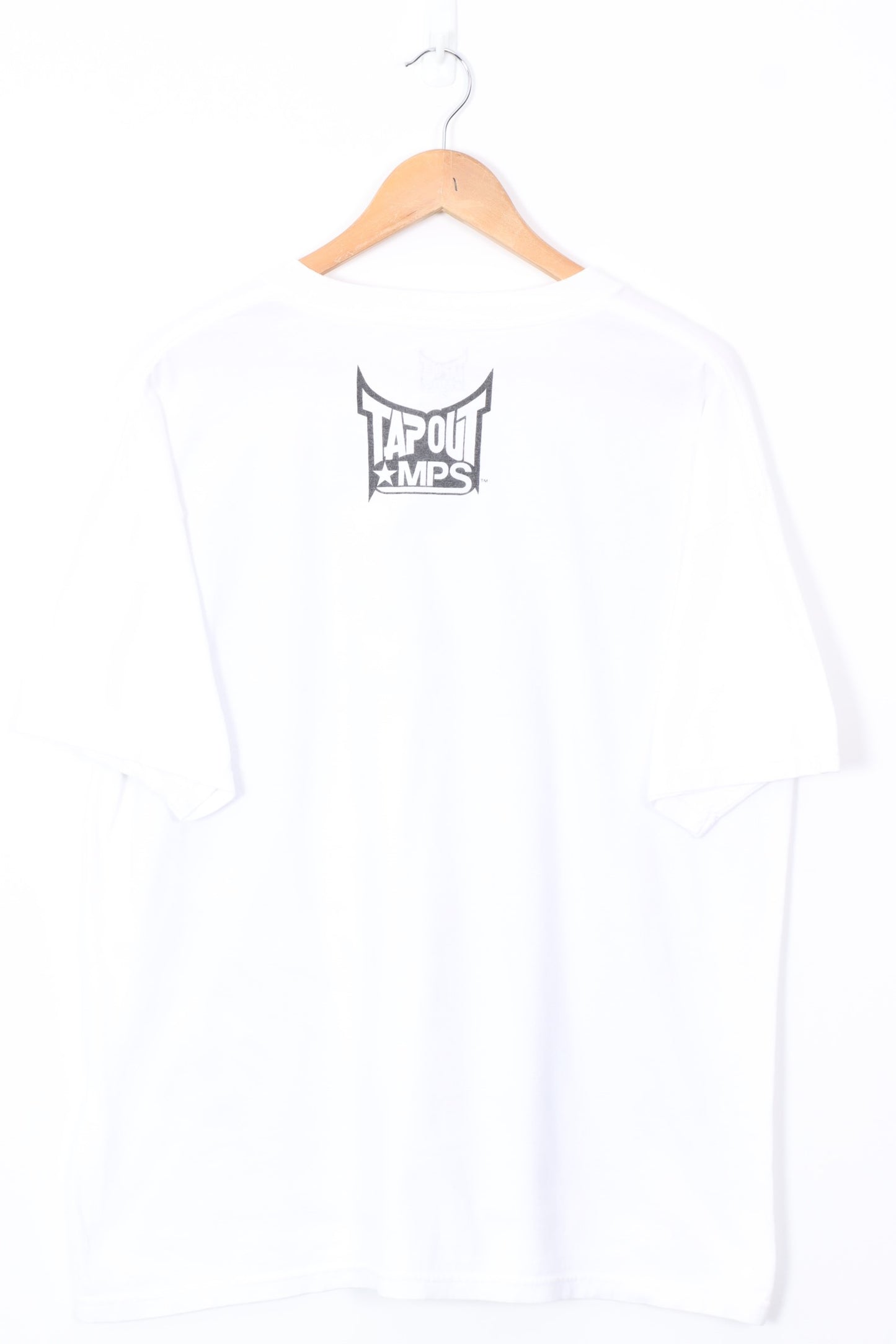 TAP OUT MPS 'Nothing to Lose' Gold Detail Wrestling Tee (XL)
