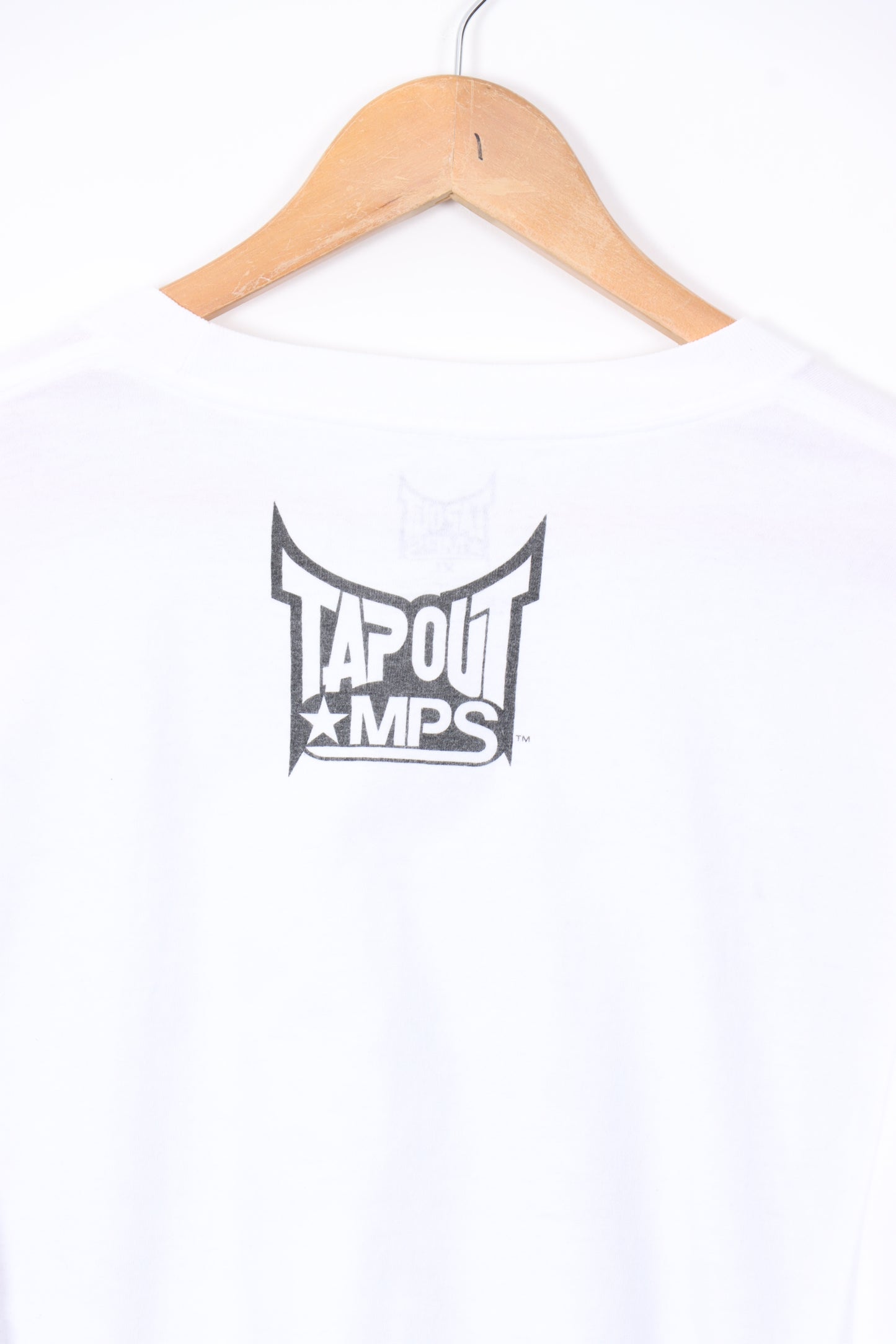 TAP OUT MPS 'Nothing to Lose' Gold Detail Wrestling Tee (XL)