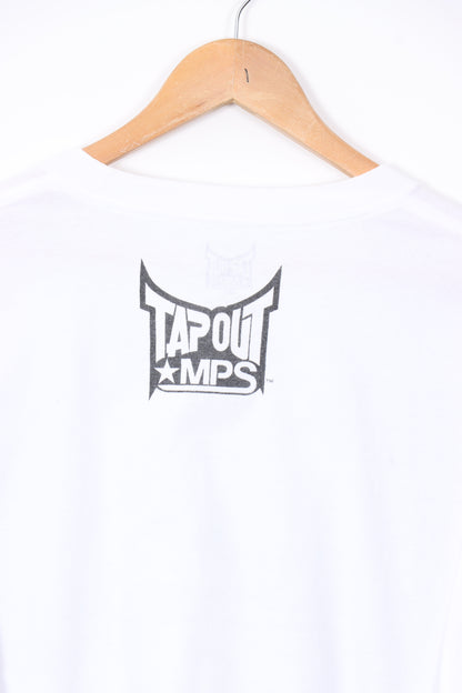 TAP OUT MPS 'Nothing to Lose' Gold Detail Wrestling Tee (XL)