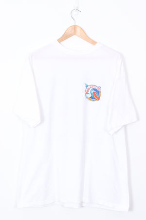 LOGO 7 1997 VINTAGE Pro Bowl Hawaii NFL Football Graphic Tee (XL)
