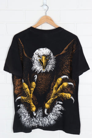 Bald Eagle All Over Single Stitch T-Shirt (XL)