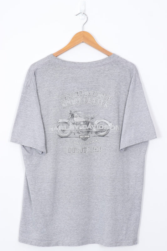 HARLEY DAVIDSON Sport Centre Grey & Black Motorcycles (XL)