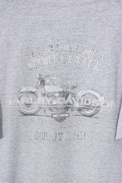 HARLEY DAVIDSON Sport Centre Grey & Black Motorcycles (XL)