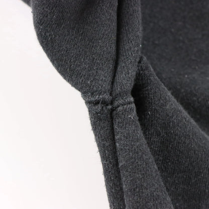 QUIKSILVER Logo Graphic Full Zip Black Fleece Lined Hoodie Sweatshirt (M) Vintage Sole Melbourne