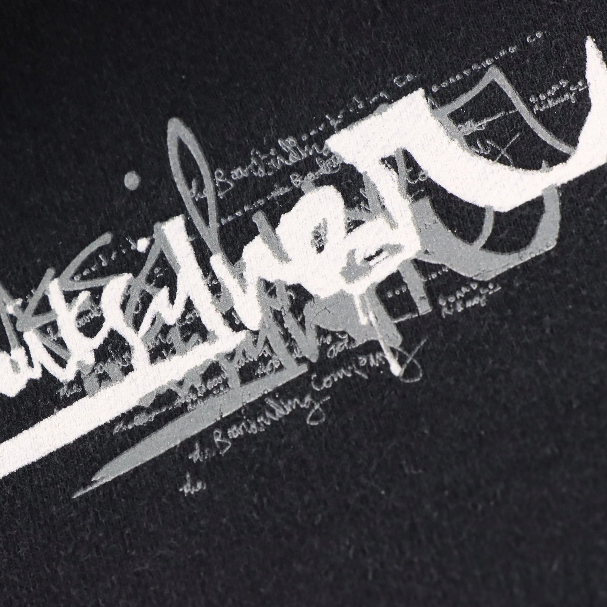 QUIKSILVER Logo Graphic Full Zip Black Fleece Lined Hoodie Sweatshirt (M) Vintage Sole Melbourne