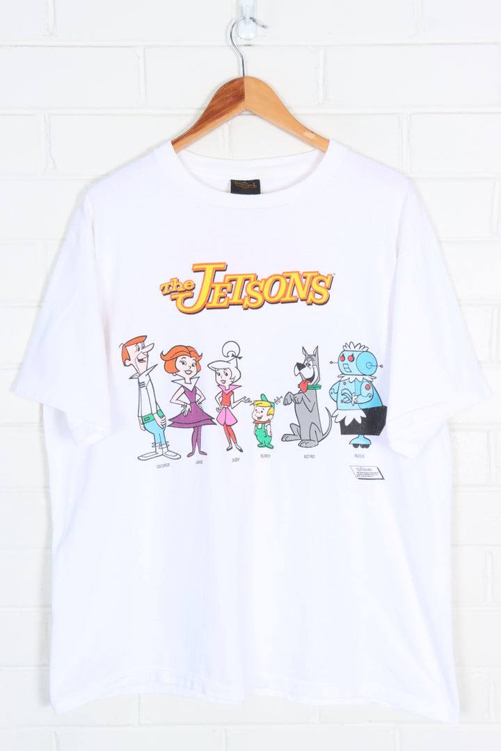 The Jetsons Family Front & Back Changes USA Made Cartoon Tee (XL)