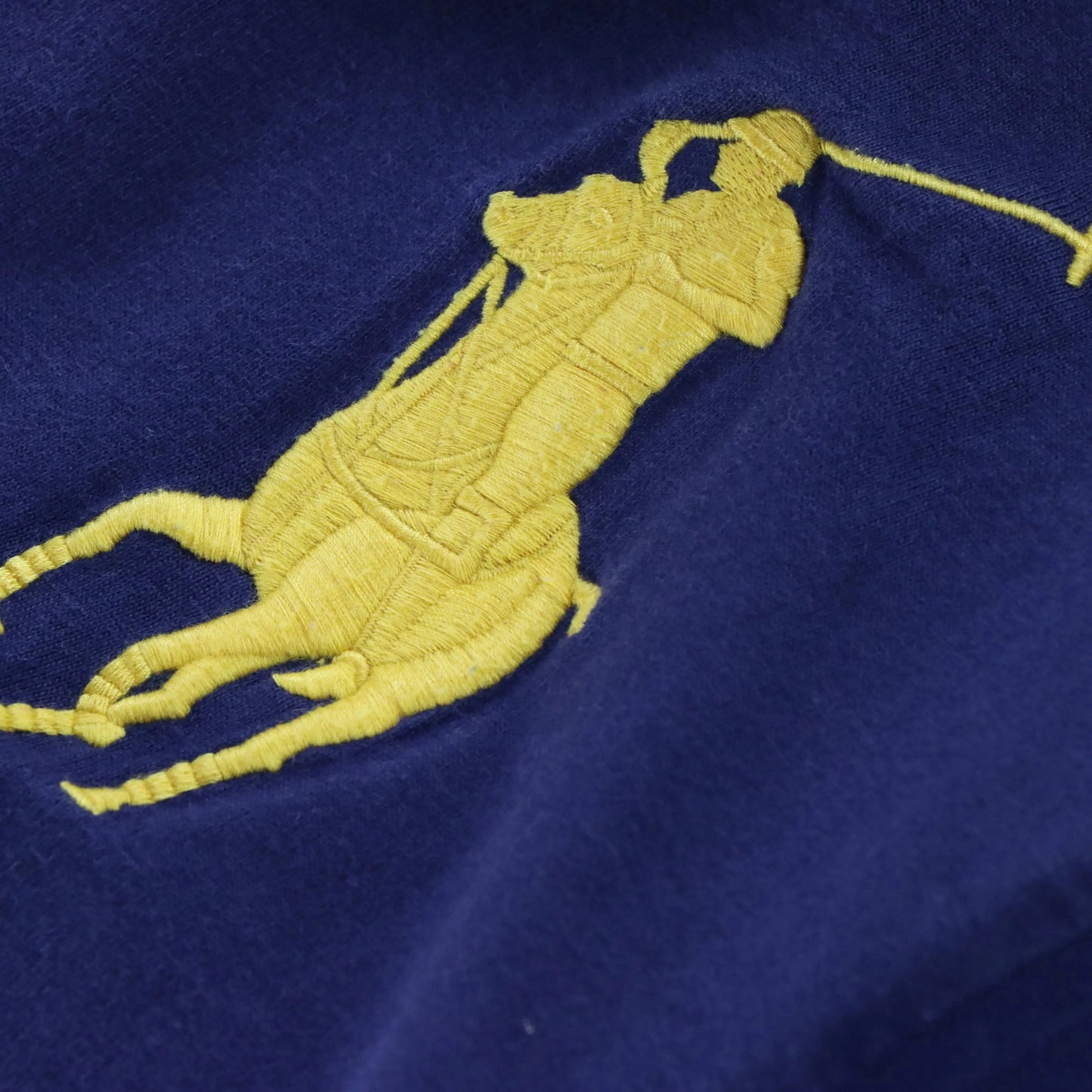 POLO RALPH LAUREN 90's USA 'Established 67' Navy Rugby Sweatshirt (XS-S) Vintage Sole Melbourne