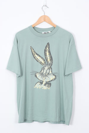 LOONEY TUNES Bugs 'What's Up? Portrait Cartoon Tee (XL)