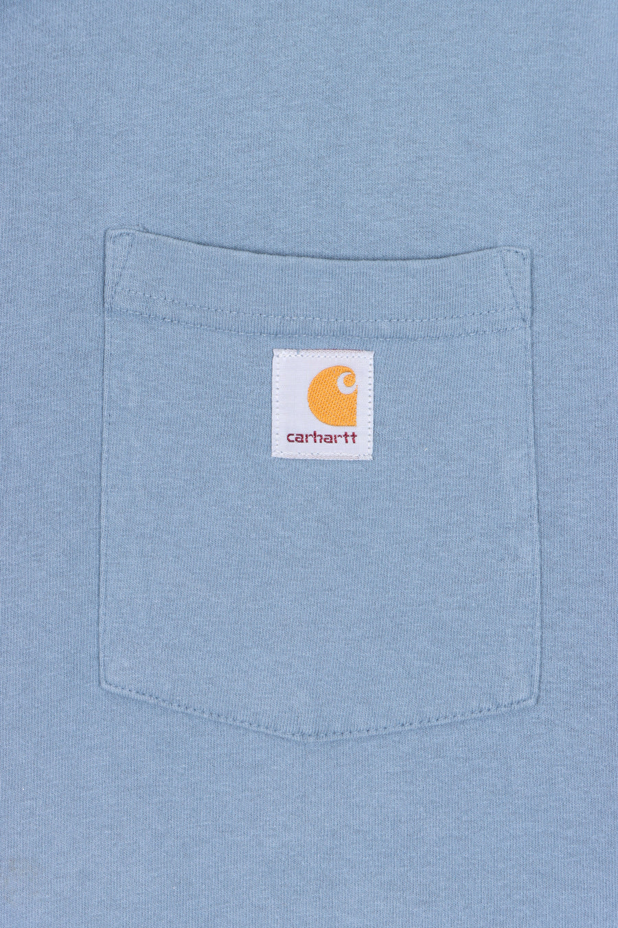 CARHARTT Muted Blue Casual Front Pocket T-Shirt (L-XL)