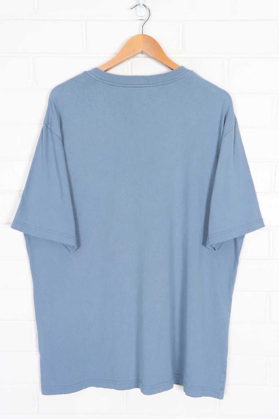 CARHARTT Muted Blue Casual Front Pocket T-Shirt (L-XL)