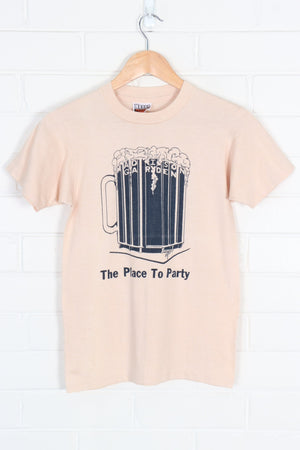 Madison Square Garden 'The Place To Party' Single Stitch Beer Tee (XS)