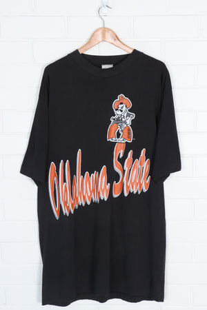 Oklahoma State OSU College Glitter Detail T-Shirt (XL-XXL)