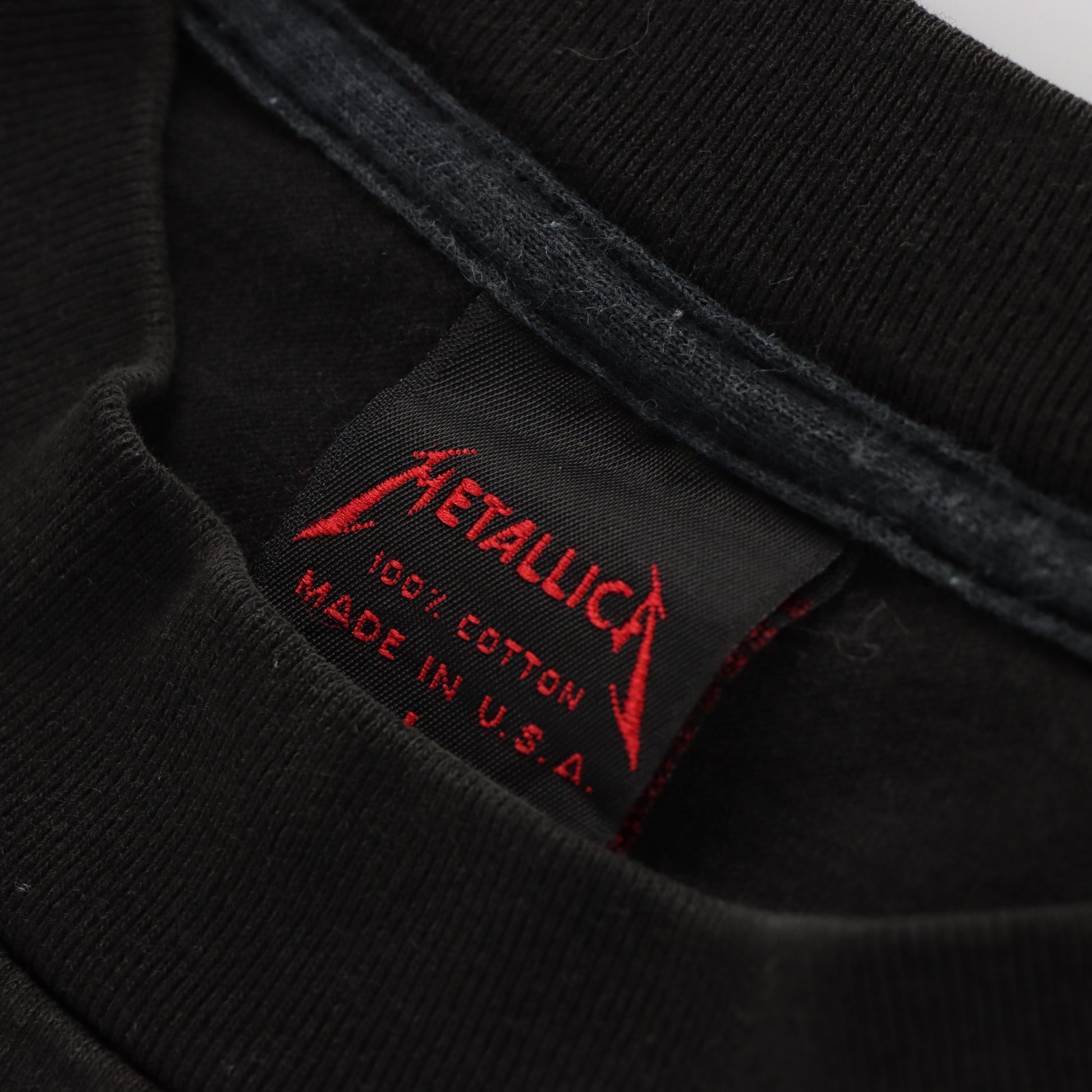 Vintage METALLICA 1991 'Don't Tread On Me' Single Stitch Band T-Shirt (L) Vintage Sole Melbourne