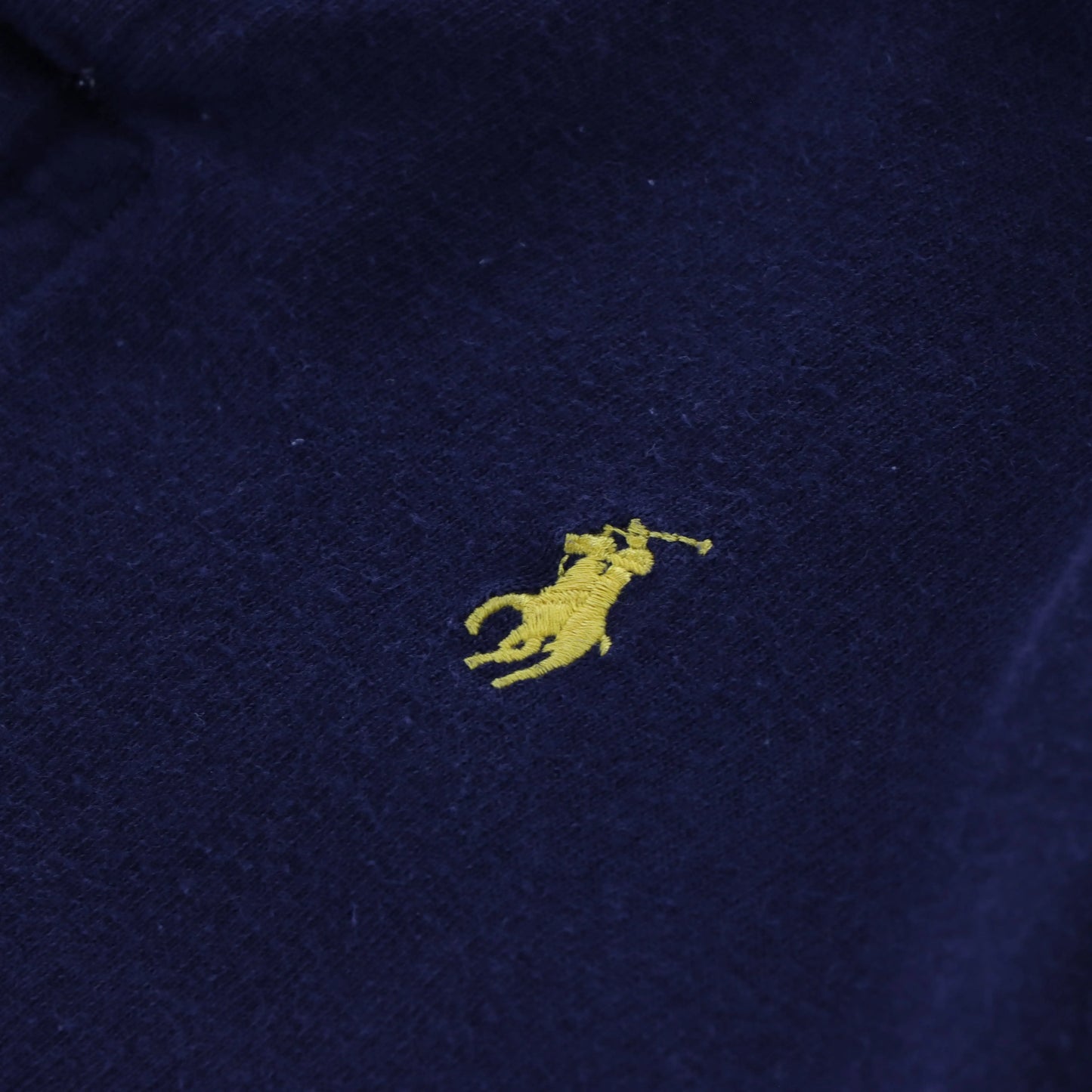 Vintage POLO RALPH LAUREN 'Custom Fit' Embroidered Rugby Long Sleeve Shirt (M)