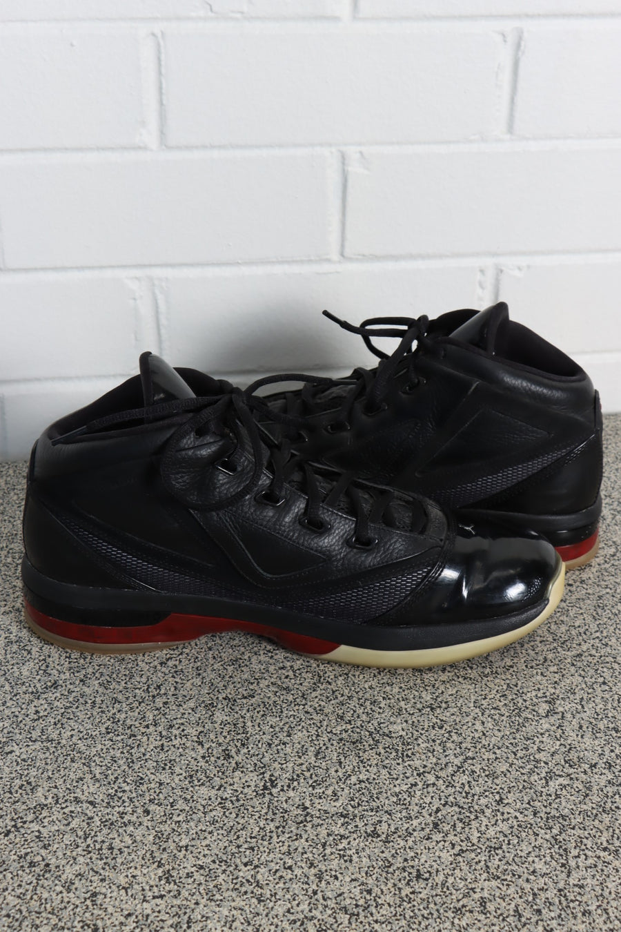 NIKE Jordans 16.5 Team Black & Varsity Red Sneakers (11)