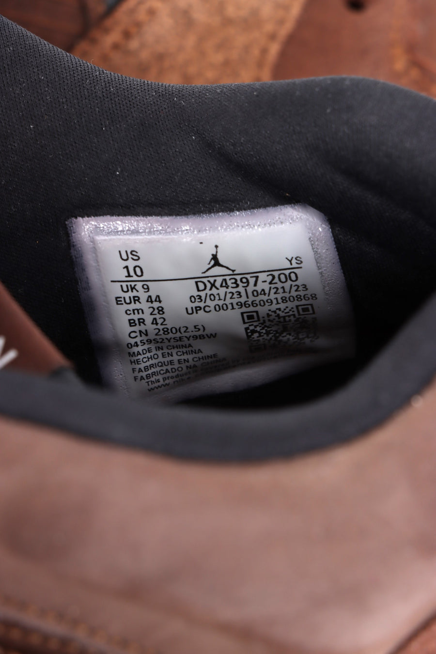 NIKE Air Jordan 'Cacao Wow' Stadium 90 Low Sneakers (10)