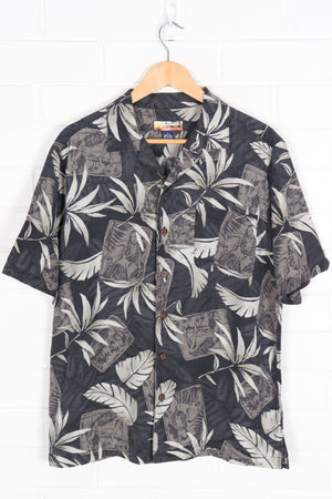Hawaiian Girls Silk Short Sleeve Shirt (L-XL)