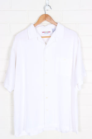 White Soft Short Sleeve Pocket Shirt (XL)