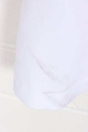 White Soft Short Sleeve Pocket Shirt (XL)