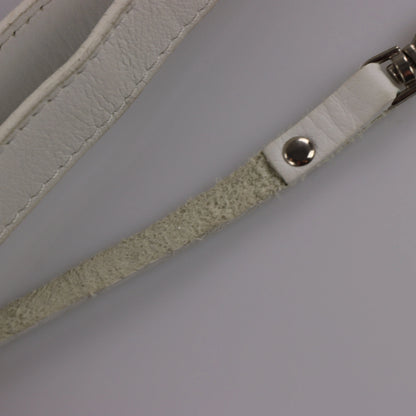 CAVALCANTI Italy Made Floral & White Leather Tote Bag