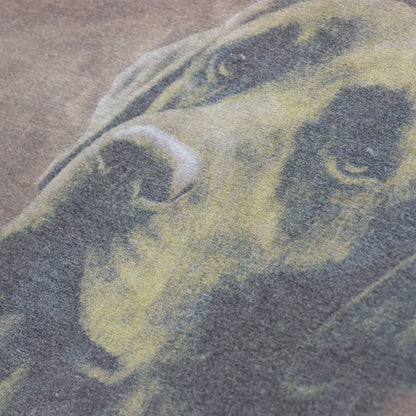 Vintage THE MOUNTAIN Labrador Retrievers Dog Brown Tie-Dye T-Shirt (XXL) Vintage Sole Melbourne