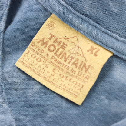 Vintage 1999 THE MOUNTAIN Winter Run Horses Tie-Dye T-Shirt (XL) Vintage Sole Melbourne