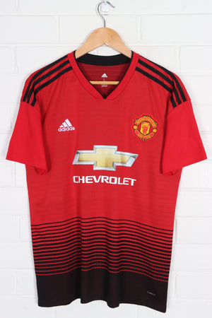 Manchester United 2018/2019 ADIDAS Home Soccer Jersey (M-L)