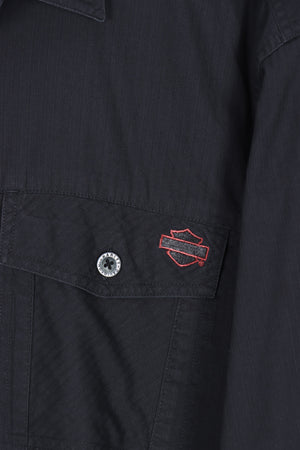 HARLEY DAVIDSON Embroidered Long Sleeve Shirt