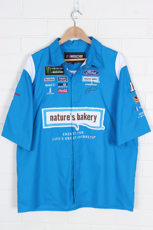 NASCAR Stewart Haas Nature's Bakery Oversized Racing Shirt (XL-XXL)