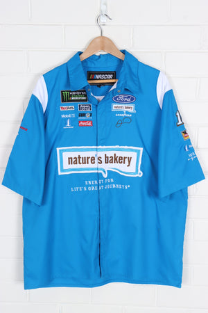 NASCAR Stewart Haas Nature's Bakery Oversized Racing Shirt (XL-XXL)