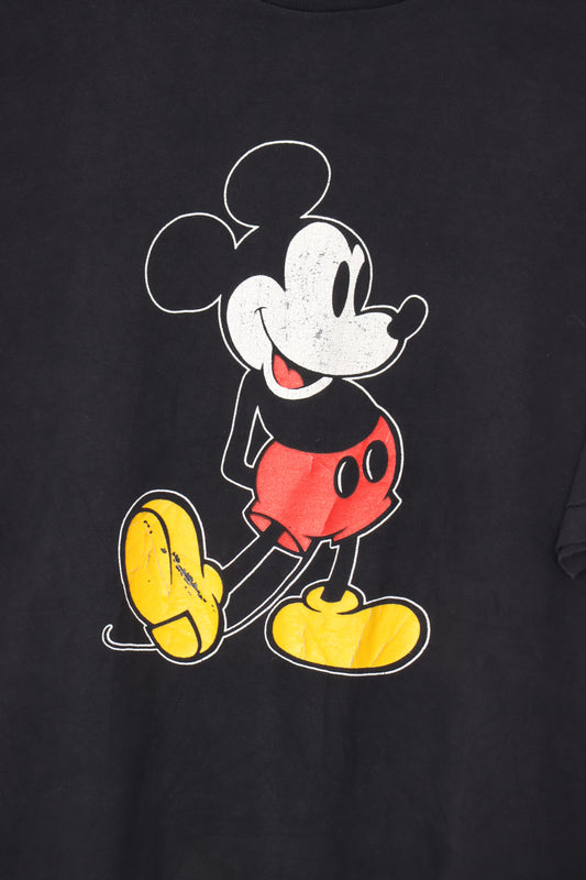 DISNEY MICKEY MOUSE Classic Character USA Made Tee (L)