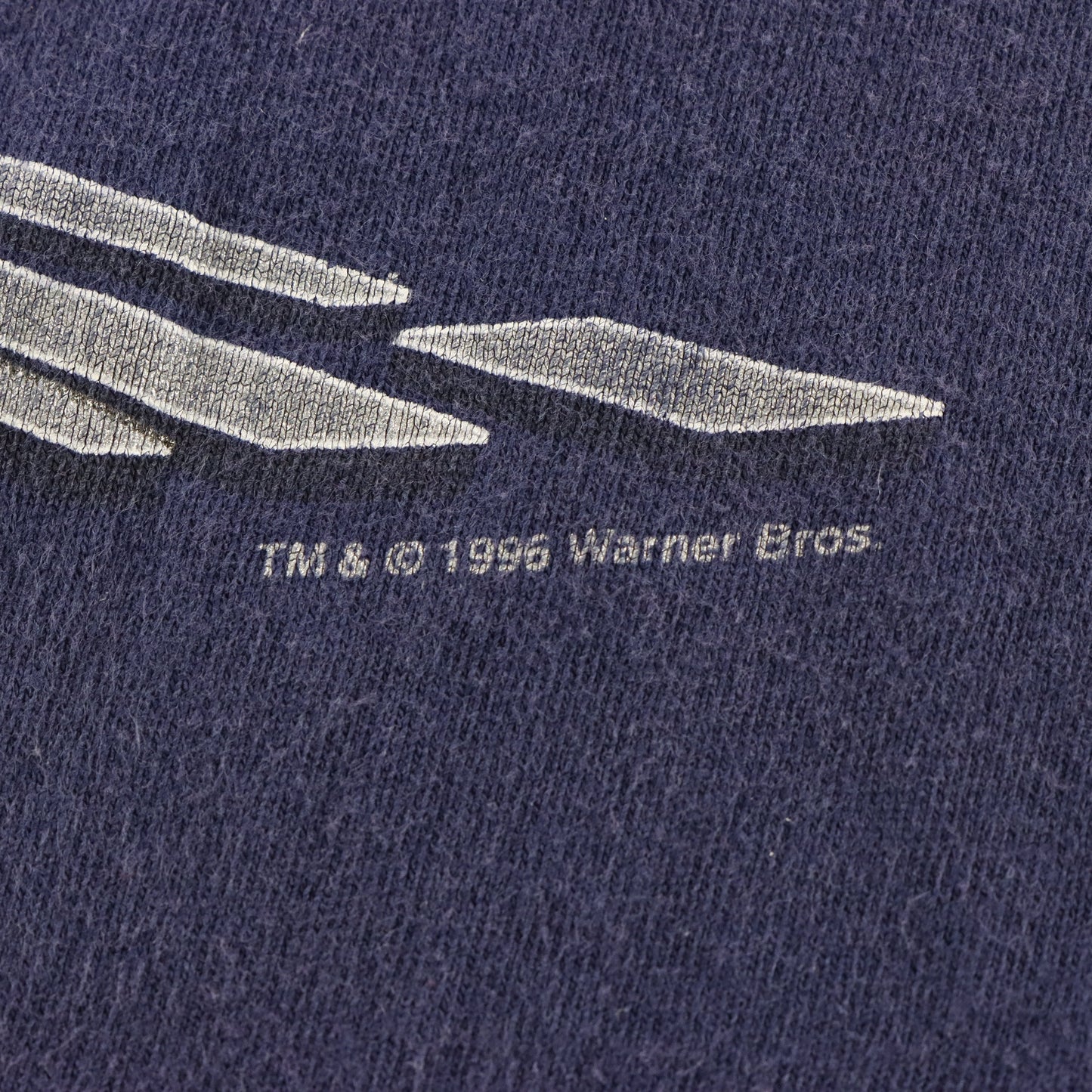 Vintage 1996 LOONEY TUNES Taz & Dallas Cowboys Single Stitch Glitter Graphic Tee USA Made (XL) Vintage Sole Melbourne