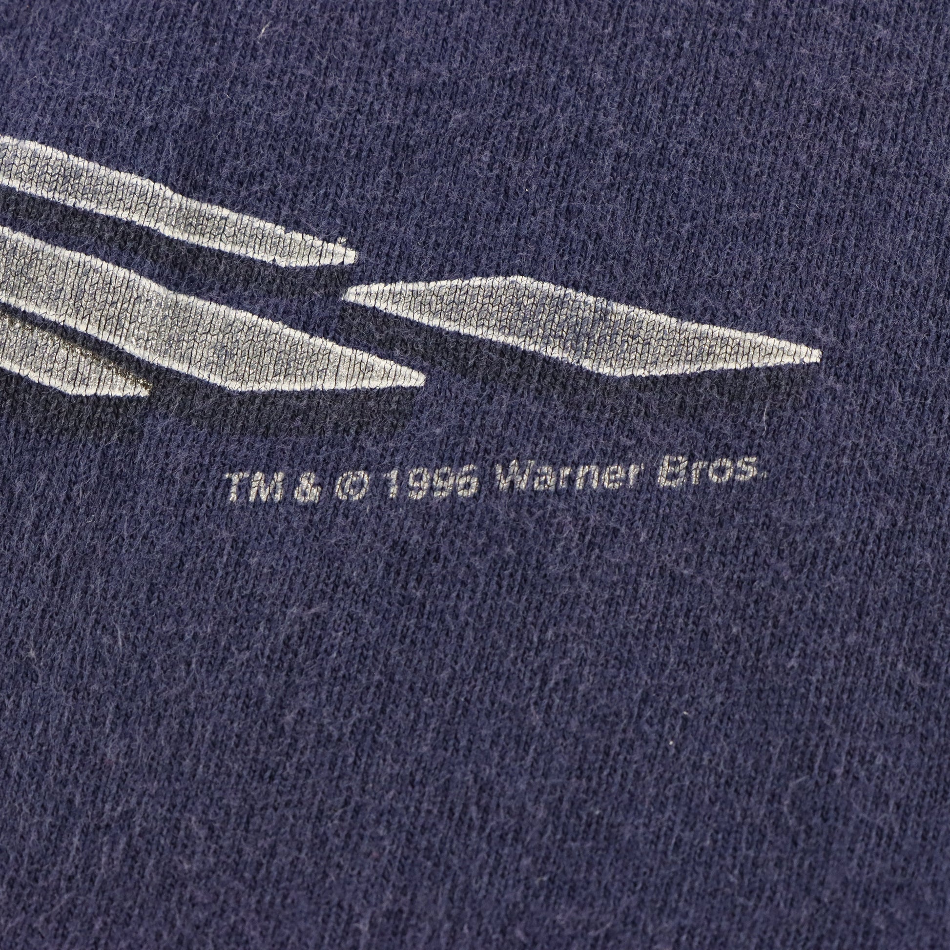 Vintage 1996 LOONEY TUNES Taz & Dallas Cowboys Single Stitch Glitter Graphic Tee USA Made (XL) Vintage Sole Melbourne
