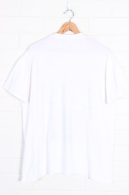 Vintage 1989 MLB Baseball San Fransico Chronicle Newspaper T-shirt (XL) - Vintage Sole Melbourne
